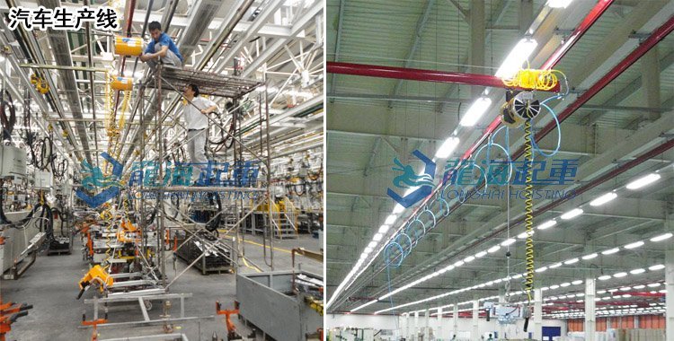 KHC纏繞式氣動平衡器使用案例 KHC纏繞式氣動平衡器使用案例