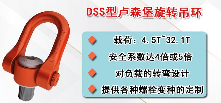 DSS型盧森堡旋轉吊環介紹