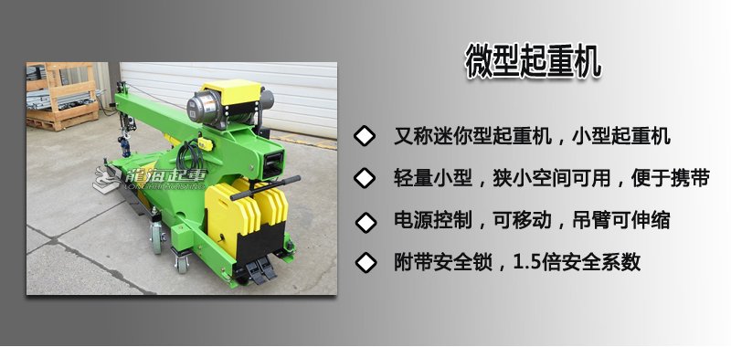 微型起重機(jī)圖片