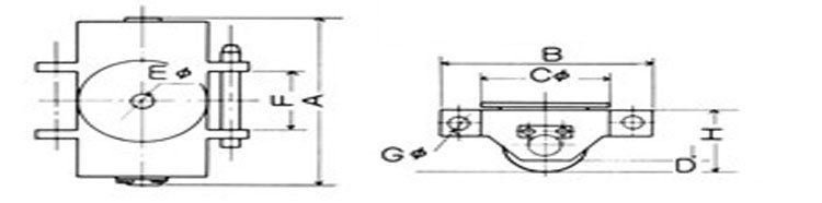 DUS型搬運小坦克尺寸圖 DUS型搬運小坦克尺寸圖