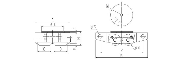 TIRROLLER W型搬運小坦克, W型搬運小坦克尺寸圖