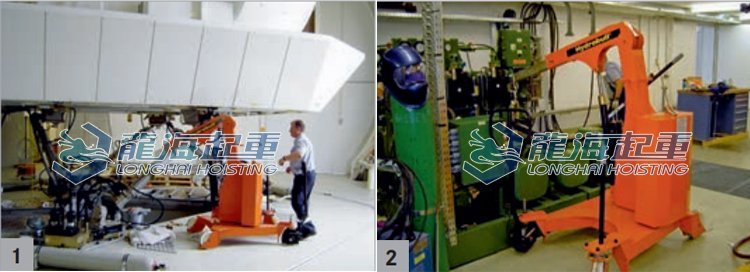 Hydrobull帶旋轉臂液壓小吊車使用案例 Hydrobull帶旋轉臂液壓小吊車使用案例