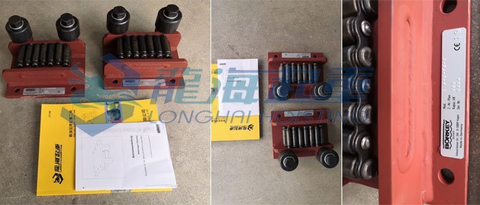 A型履帶式滾輪小車實物圖 A型履帶式滾輪小車實物圖