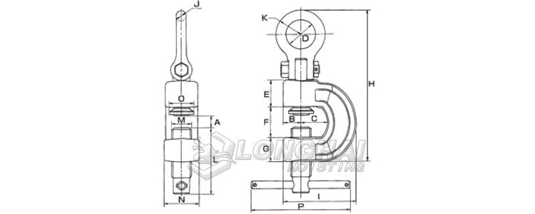SRN拉伸用無(wú)傷夾具結(jié)構(gòu)尺寸圖 SRN拉伸用無(wú)傷夾具結(jié)構(gòu)尺寸圖